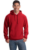 Sport Tek Heavyweight pullover Sweatshirt Custom Embroidered F281 Red