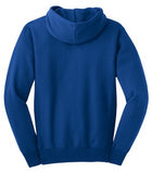 Sport Tek Heavyweight pullover Sweatshirt Custom Embroidered F281 Royal