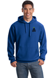 Sport Tek Heavyweight pullover Sweatshirt Custom Embroidered F281 Royal Blue