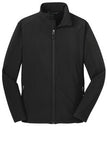 Port Authority Ladies Soft Shell Jacket Black Custom Embroidered L317