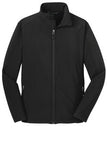 Port Authority Soft Shell Jacket Black Custom Embroidered J317