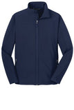 Port Authority Soft Shell Jacket Navy Custom Embroidered J317