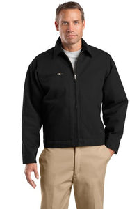 CornerStone Work Jacket Duck Brown Custom Embroidered J763