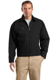 CornerStone Work Jacket Black Custom Embroidered J763