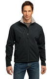 Black/Chrome Port Authority Embroidered Jacket j790