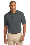 Port Authority Knit Polo Steel Custom Embroidered K420