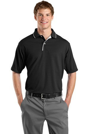 Sport Tek Dry mesh Polo Custom Embroidered K467 black