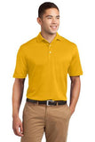 Sport Tek Dri Mesh Polo Yellow Custom Embroidered K469