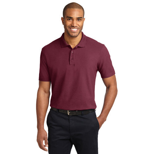 Port Authority K510 Stain Resistant Polo Burgundy Xs