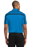 Brilliant Blue/Black Port Authority Embroidered Polo shirts K547