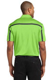 Lime/Steel Grey Port Authority Embroidered Polo shirts k547