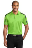Lime/Steel Grey Port Authority Custom Polo shirts k547