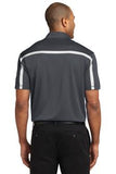 Steel Grey/White Port Authority Embroidered Polo shirt K547