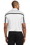 White/black Port Authority Embroidered Polo shirt K547