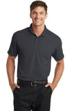 Port Authority Polo Custom Embroidered K572 Charcoal