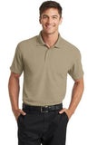 Port Authority Polo Custom Embroidered K572 Tan