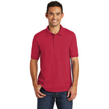 Port Company Polo Red Custom Embroidered KP55