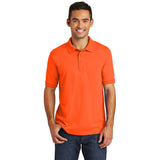 Port Company Polo Safty Orange Custom Embroidered KP55