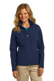 Port Authority Ladies Soft Shell Jacket Dress Navy Custom Embroidered L317