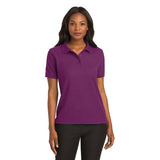Port Authority Ladies Polo Deep Berry Custom Embroidered L500