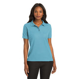 Port Authority Ladies Polo Maui Blue Custom Embroidered L500