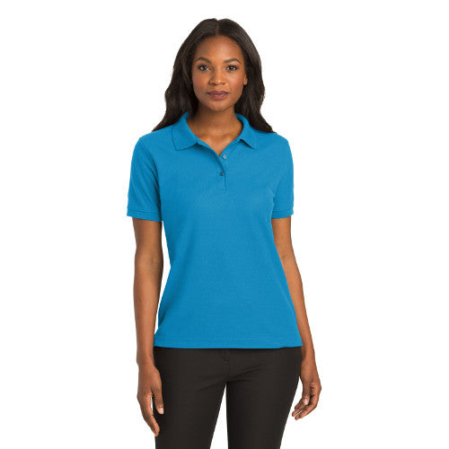 Cyclone Ladie s Custom Polo Shirt Port Authority Ladies Silk Touch Johnny Battle