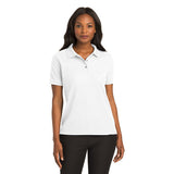 Port Authority Ladies Polo White Custom Embroidered L500