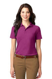 Port Authority Ladies Polo Boysenberry Custom Embroidered L510