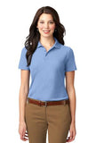 Port Authority Ladies Polo Blue Custom Embroidered L510