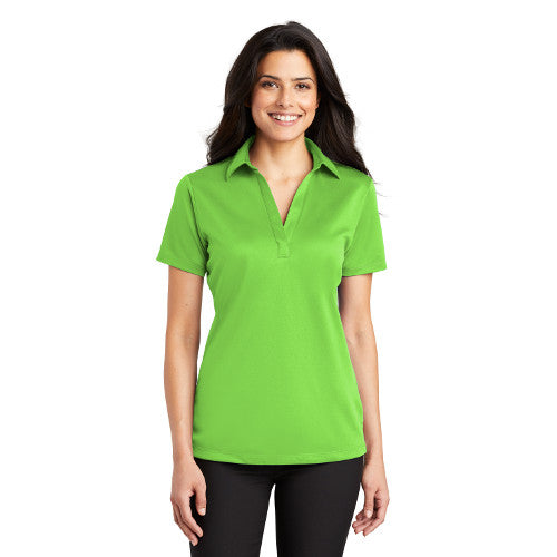 Ladies green polo store shirt