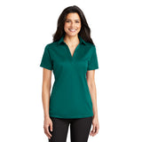 Port Authority Ladies Performance Polo Teal Green Custom Embroidered L540