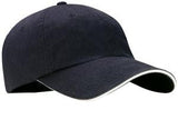 Port Authority Charcoal Blue/White Custom Logo Hat c830