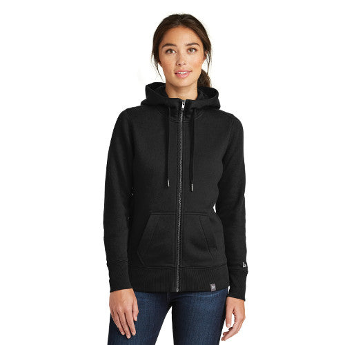 Black zip store hoodie ladies