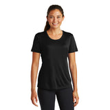 Sport Tek Ladies T Shirt Black Custom Embroidered LST350