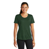 Sport Tek Ladies T Shirt Forrest Green Custom Embroidered LST350