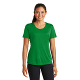 Sport Tek Ladies T Shirt Kelly Green Custom Embroidered LST350