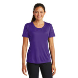 Sport Tek Ladies T Shirt Purple Custom Embroidered LST350