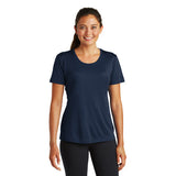 Sport Tek Ladies T Shirt True Navy Custom Embroidered LST350