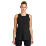 Sport Tek Ladies PosiCharge Tri Blend Wicking Tank Custom Embroidered LST402 Black