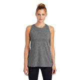 Sport Tek Ladies PosiCharge Tri Blend Wicking Tank Custom Embroidered LST402 Dark Grey