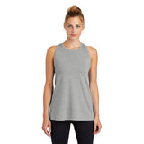 Sport Tek Ladies PosiCharge Tri Blend Wicking Tank Custom Embroidered LST402 Light Grey