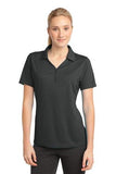 Sport Tek Ladies Micro Mesh Polo Iron Grey Custom Embroidered LST680