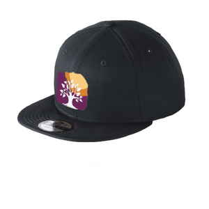 New Era Snapback Hat Custom Embroidered NE400 Black