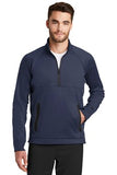 New Era quarter zip fleece pullover Navy Custom Embroidered NEa523