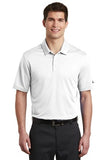 Nike Dri Fit Textured Polo White Custom Embroidered NKAA6266