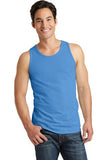 Port Company Essential Pigment Dyed Tank Top Blue Moon Custom Embroidered PC099TT