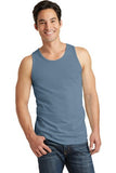 Port Company Essential Pigment Dyed Tank Top Denim Blue Custom Embroidered PC099TT