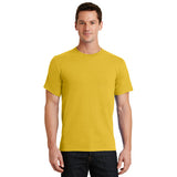 Port Company T Shirt Yellow Custom Embroidered PC61