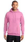Port Company Pullover Hooded Sweatshirt Candy Pink Custom Embroidered PC78H