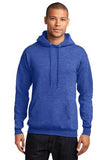 Port Company Pullover Hooded Sweatshirt Royal Custom Embroidered PC78H